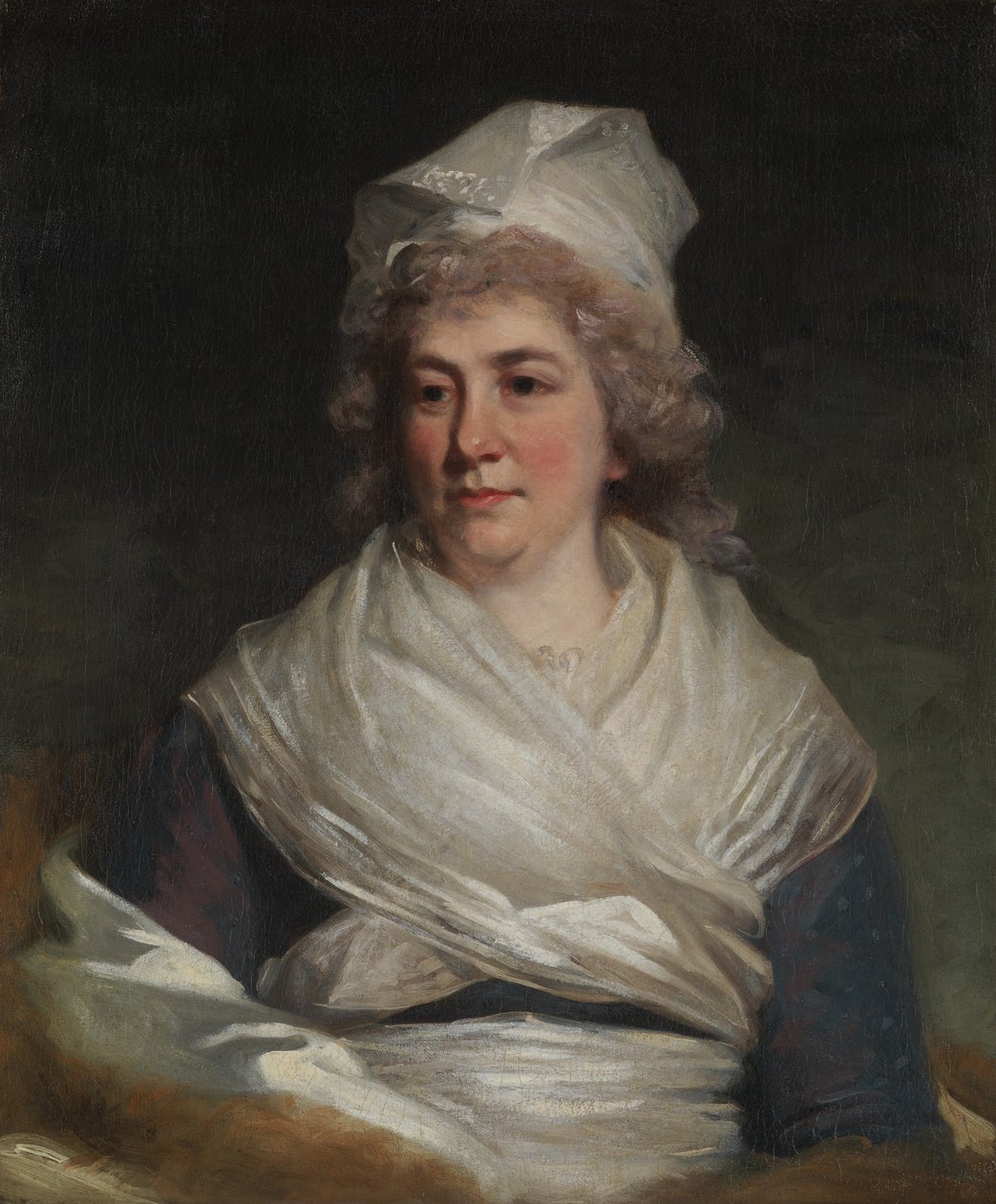 Bayan Richard Bache Sarah Franklin, 1743-1808, 1793. by John Hoppner