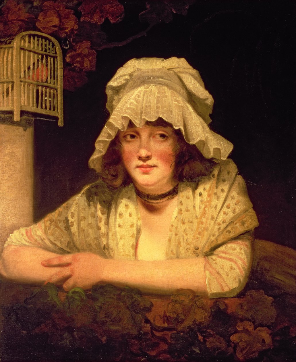 Doğa, süslenmemişken en çok süslenir by John Hoppner