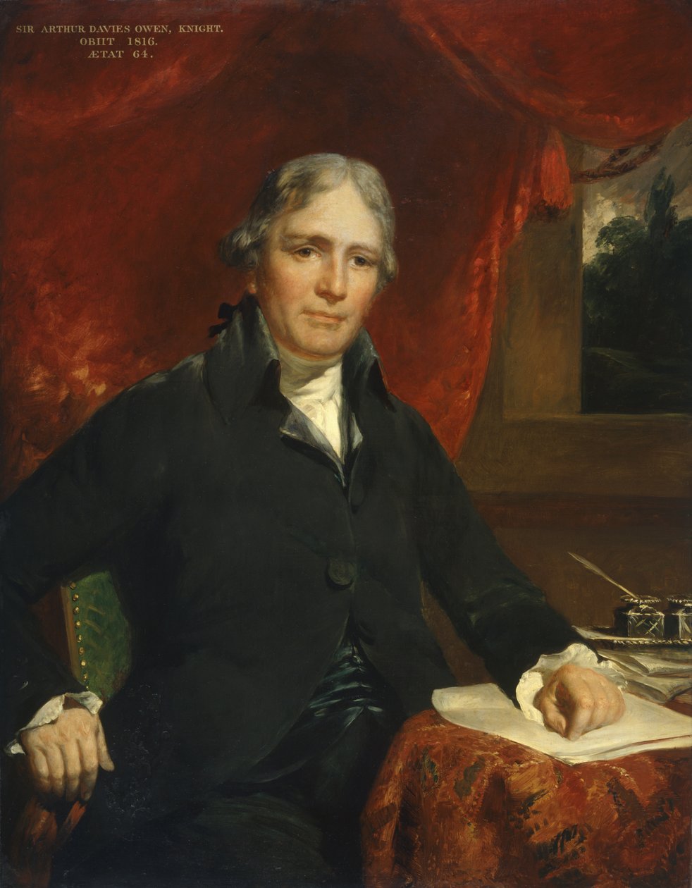 Sör Arthur Davies Owen, Şövalye by John Hoppner