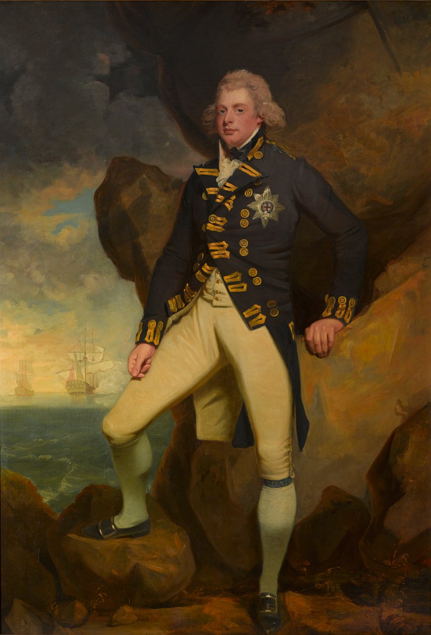 Clarence Dükü, daha sonra William IV (tuval üzerine yağlı boya) by John Hoppner
