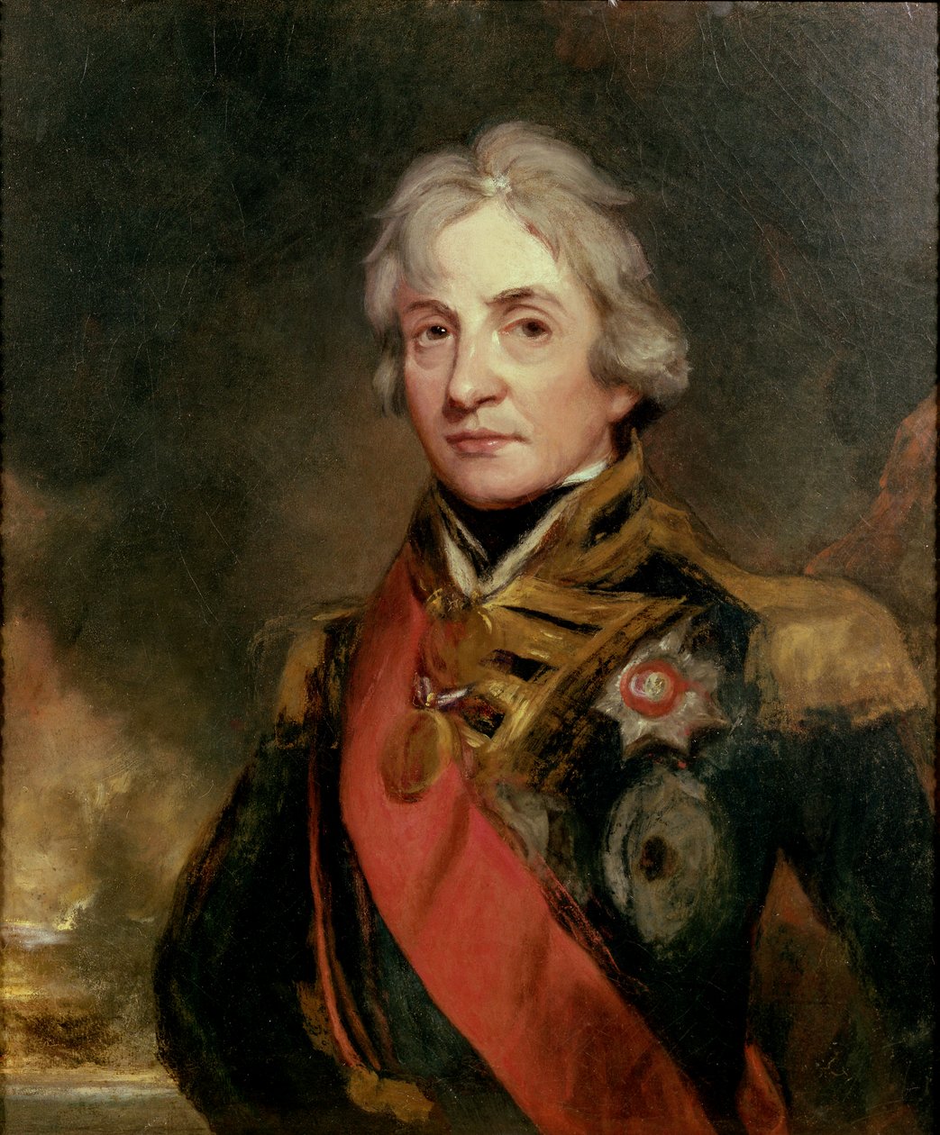 Koramiral Horatio Nelson (1758-1805), Hoppner, John (1758-1810). Tuval üzerine yağlıboya by John Hoppner