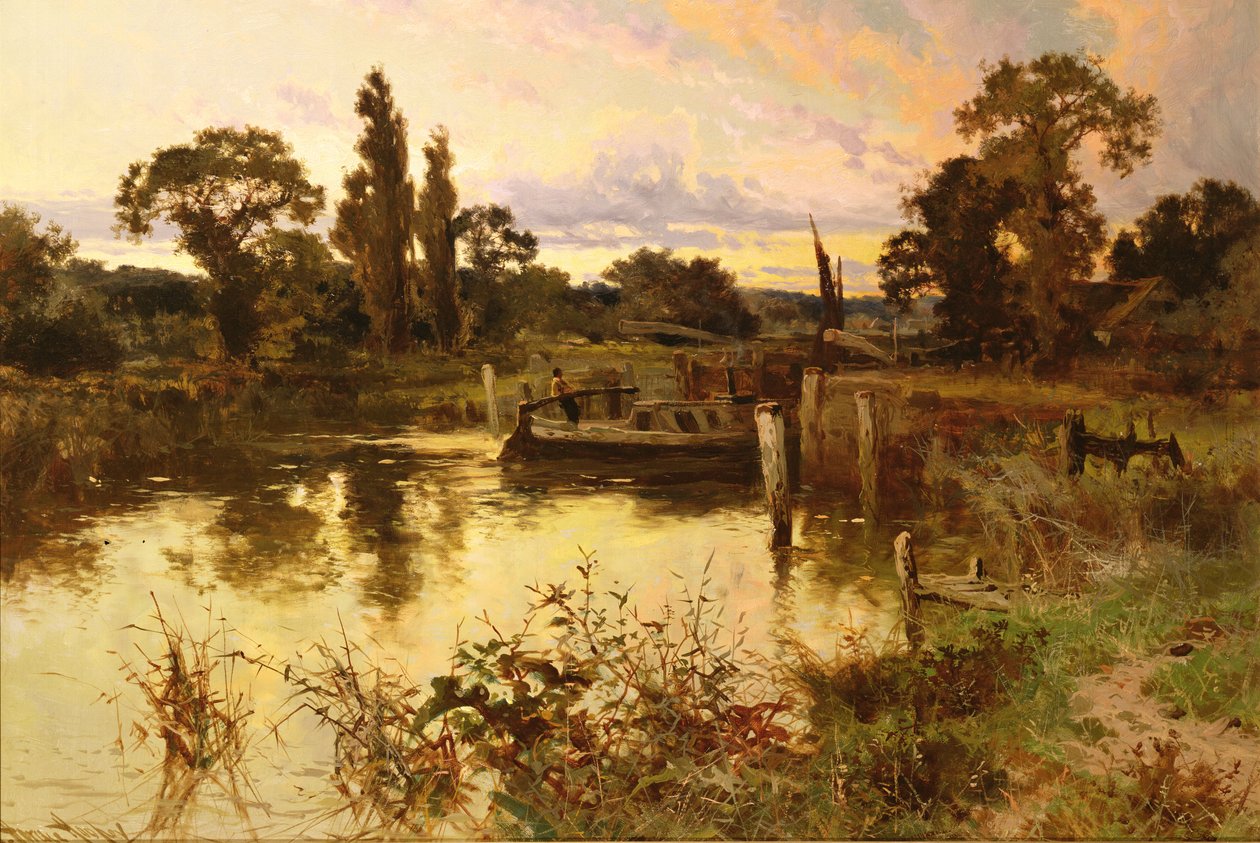 Reba kuri Chateau de Chantilly kuva muri Orangerie by John Horace Hooper