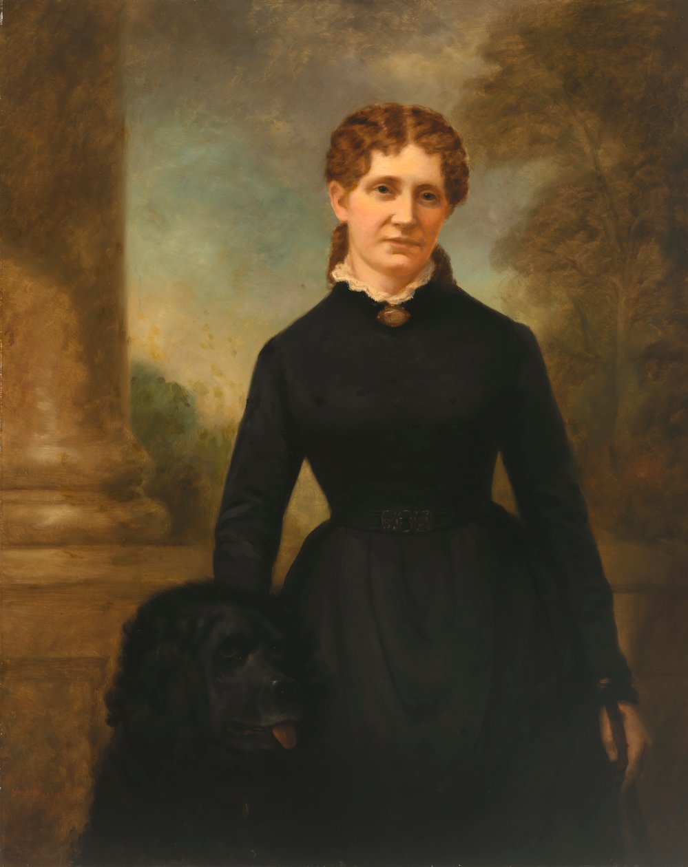 Caroline Chrysler Lee, 1889. by John Horsburgh