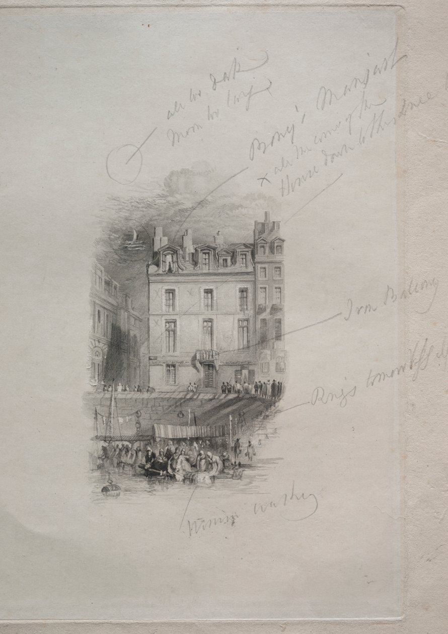 Napolyon'un Konaklama, Quai Conti by John Horsburgh