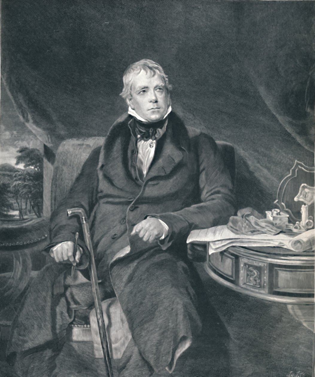 Sir Walter Scott, c1821, 1896 by John Horsburgh