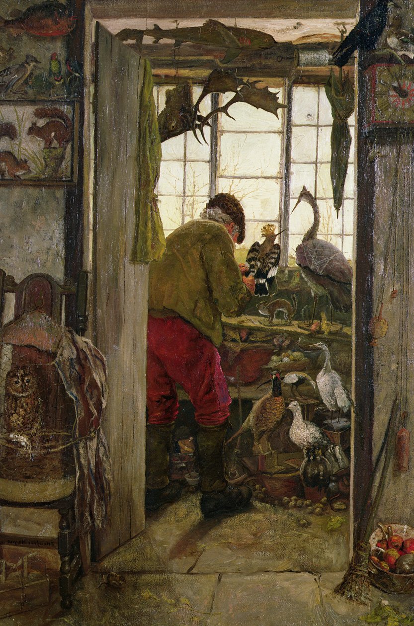 Chadderton Taksidermist by John Houghton Hague