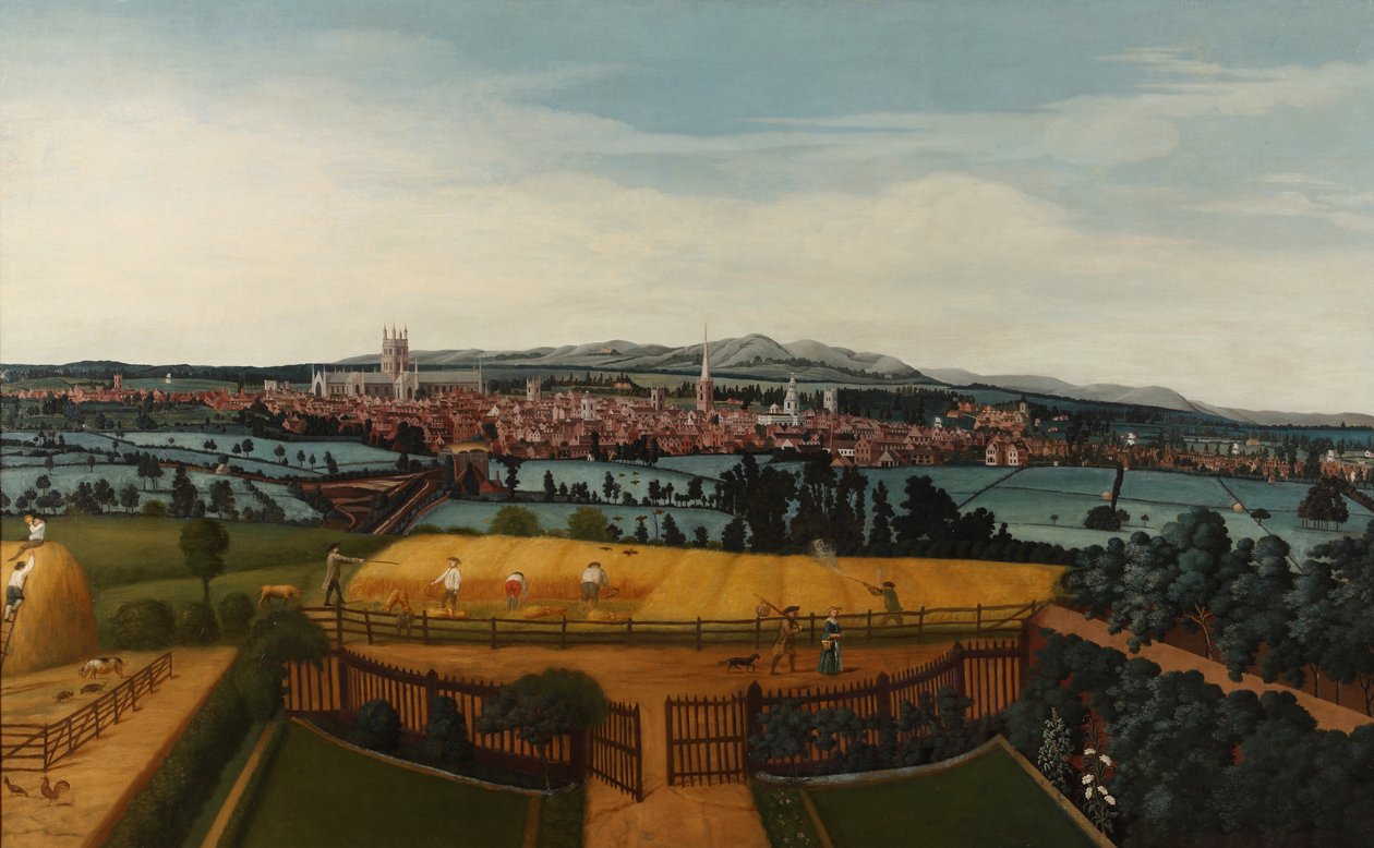 Doğudan Bir Worcester Beklentisi, c.1750 by John I Harris