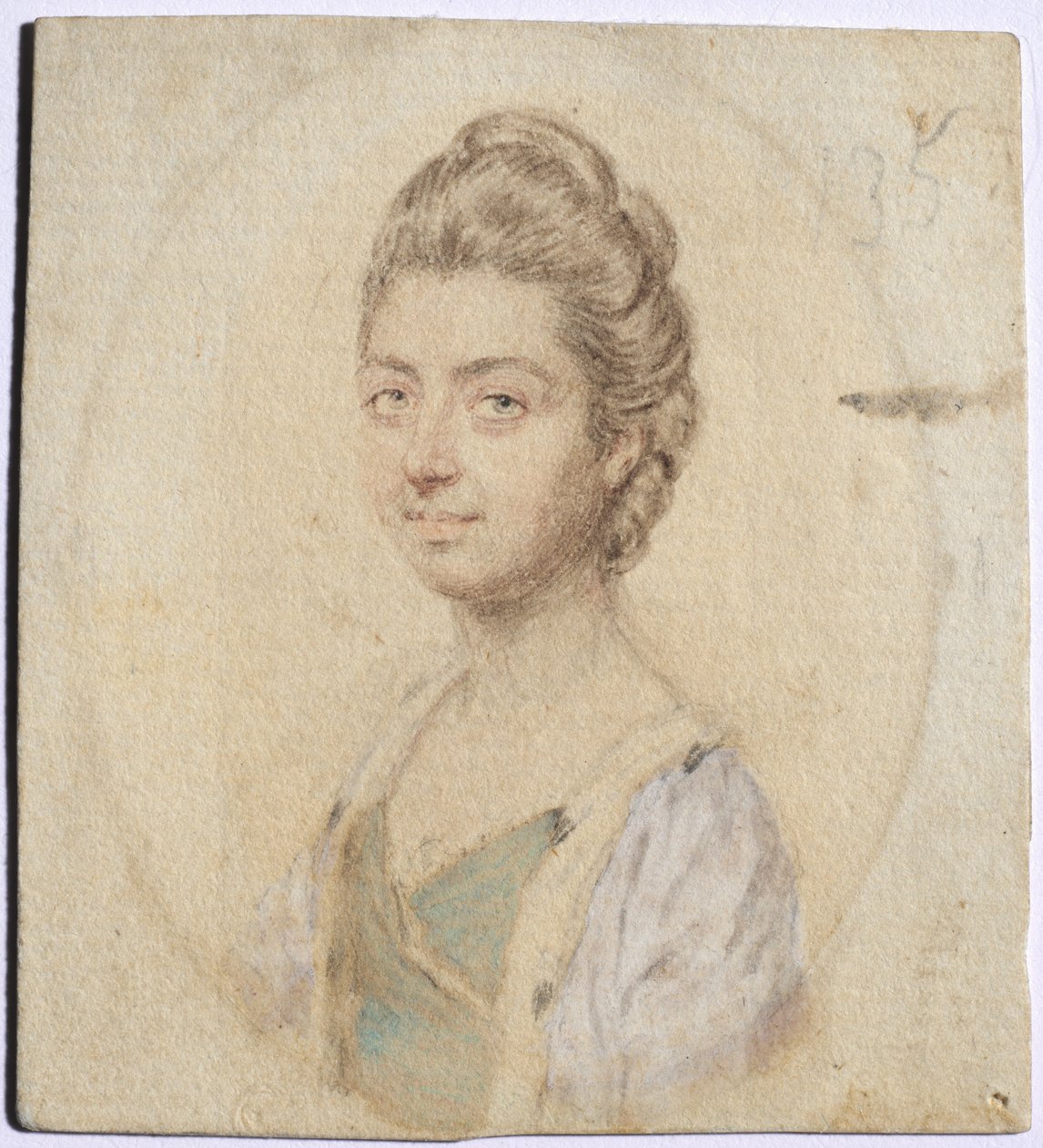 Sukey'in Portresi, Lady Oglander, née Serle, c. 1770'ler. by John I. smart