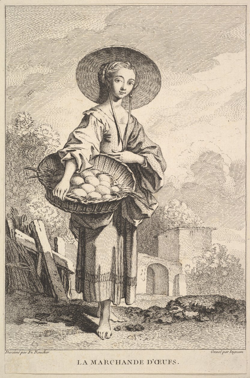 Yumurta Tüccarı, 1741-63. by John Ingram