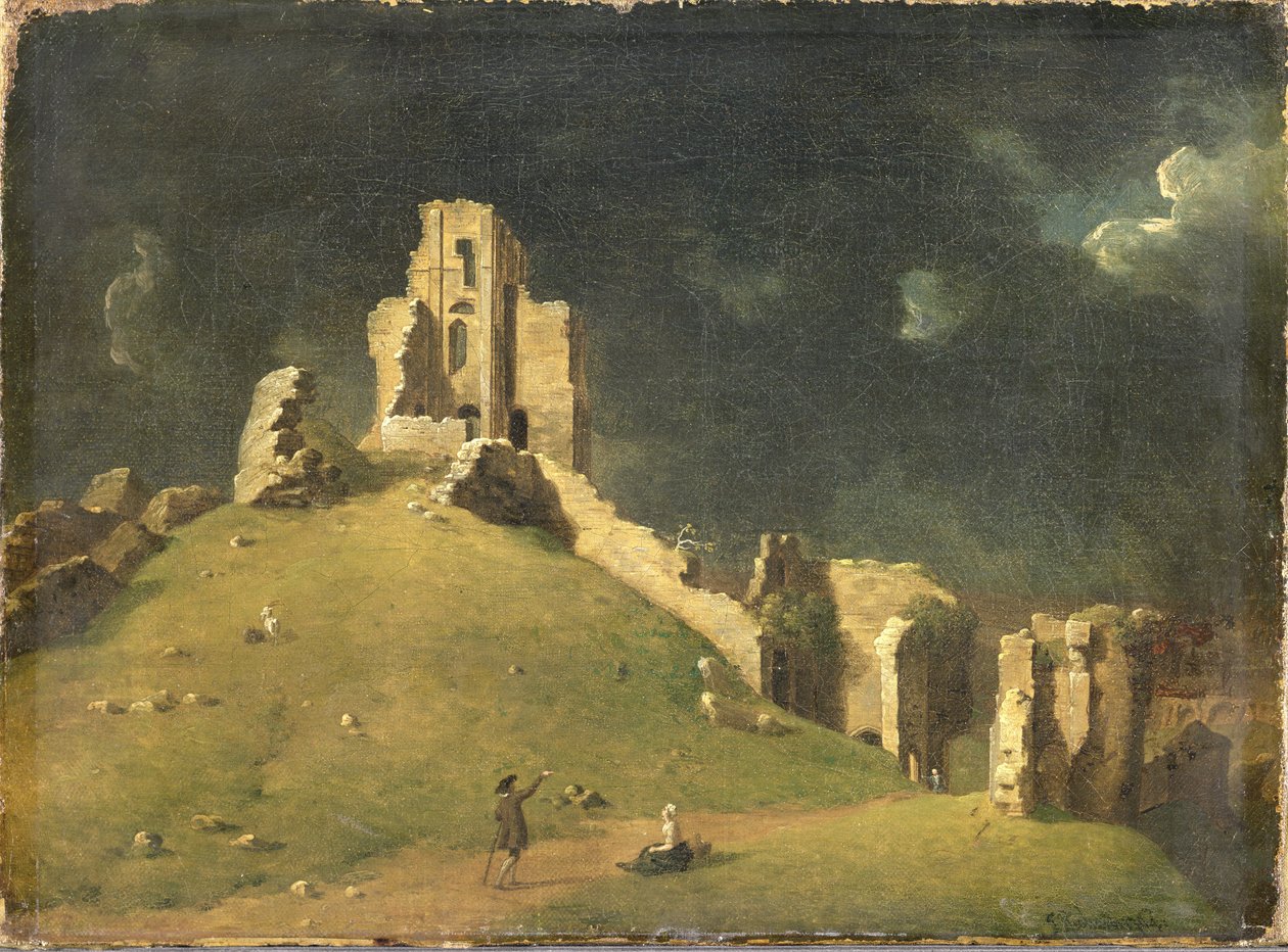 Korfe Kalesi, Dorset by John Inigo Richards