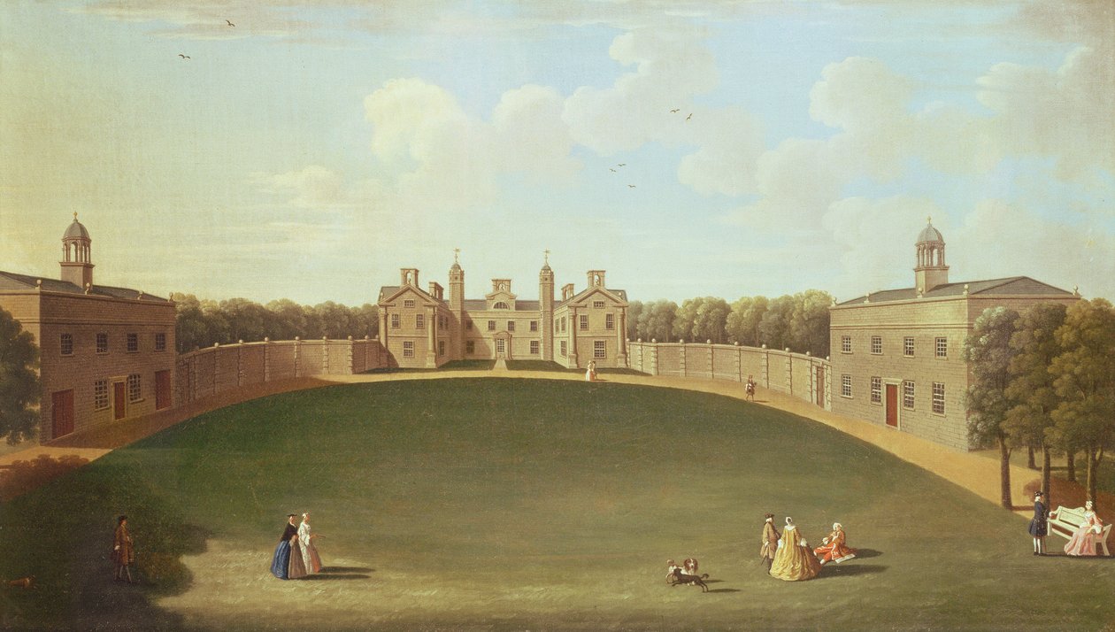 Morville Hall, Shropshire  by John Inigo Richards