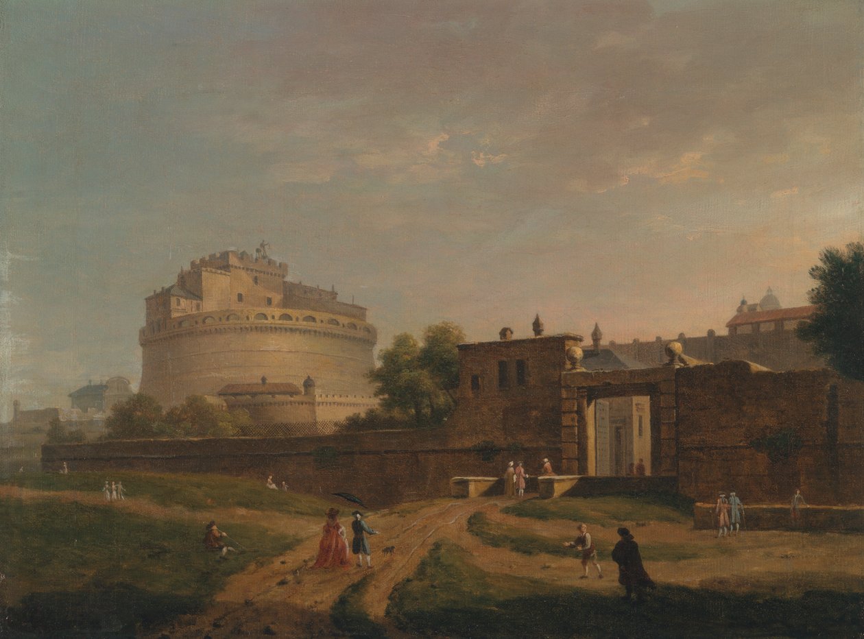 Castel Sant'Angelo, Roma by John Inigo Richards RA