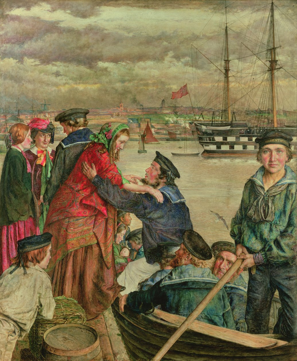 Sevgililer ve Eşler, 1860 by John J. Lee