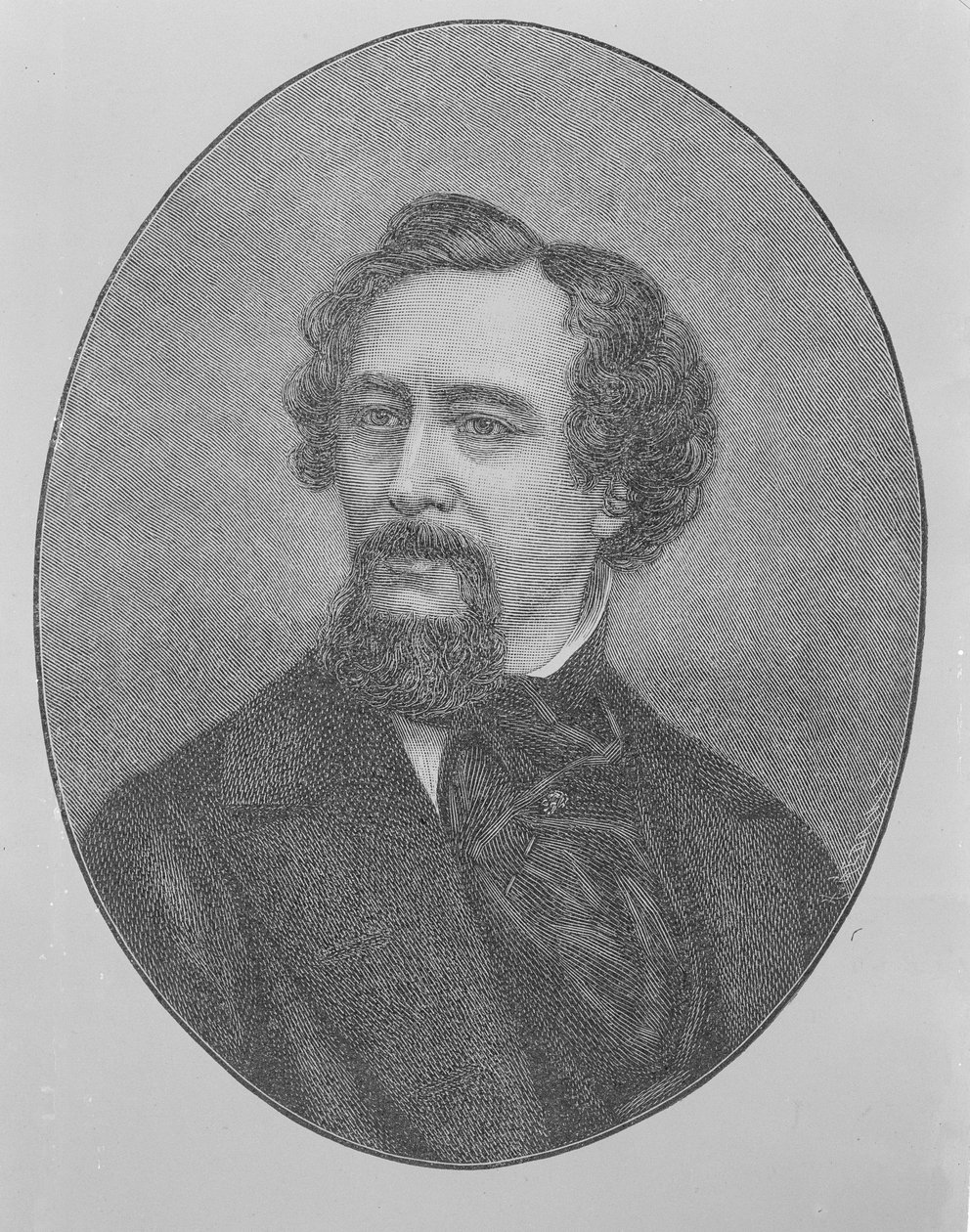 Charles John Huffam Dickens (1812-70) by John Jabez Edwin Paisley Mayall