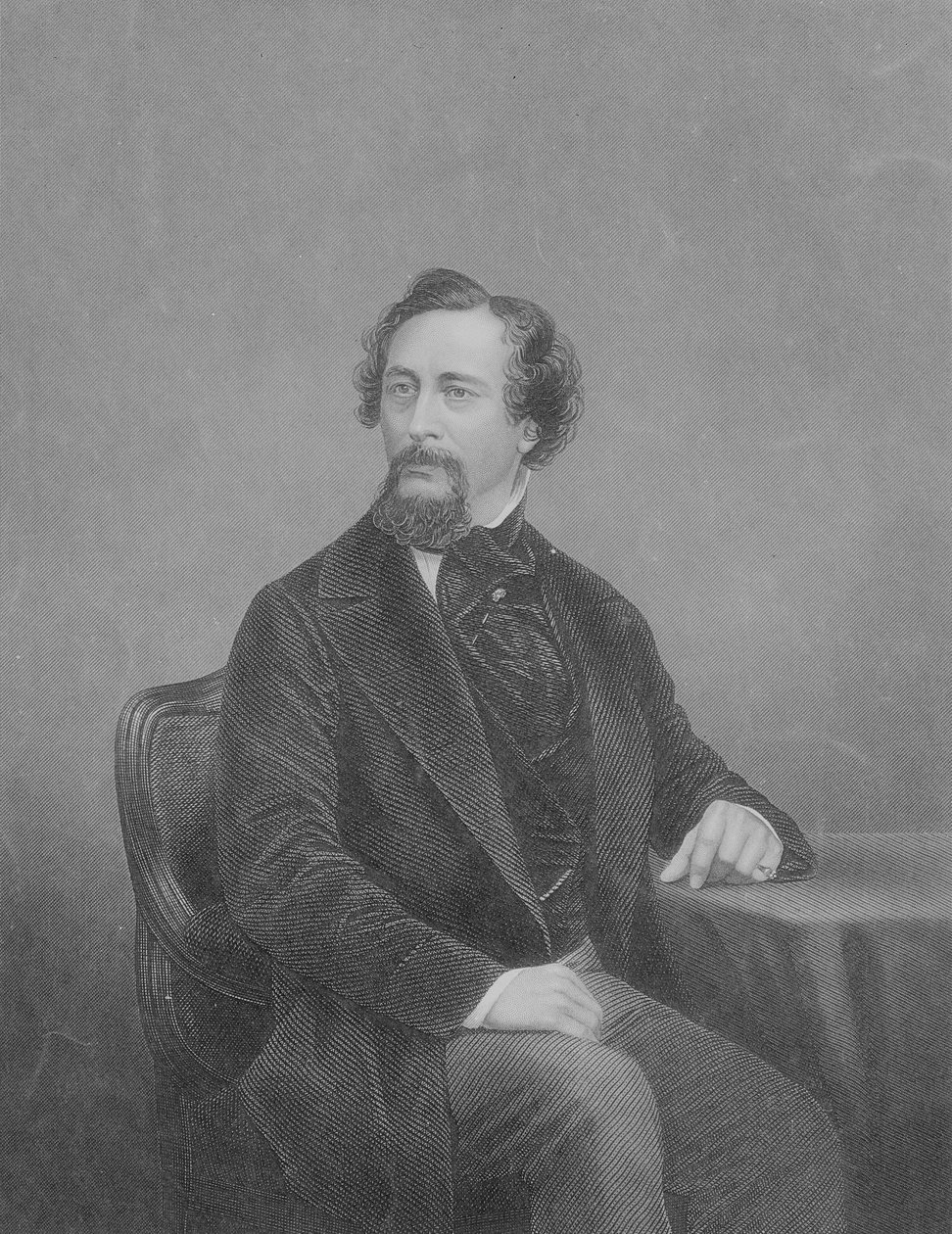 Beyaz Kadın Charles John Huffam Dickens (1812-70) by John Jabez Edwin Paisley Mayall