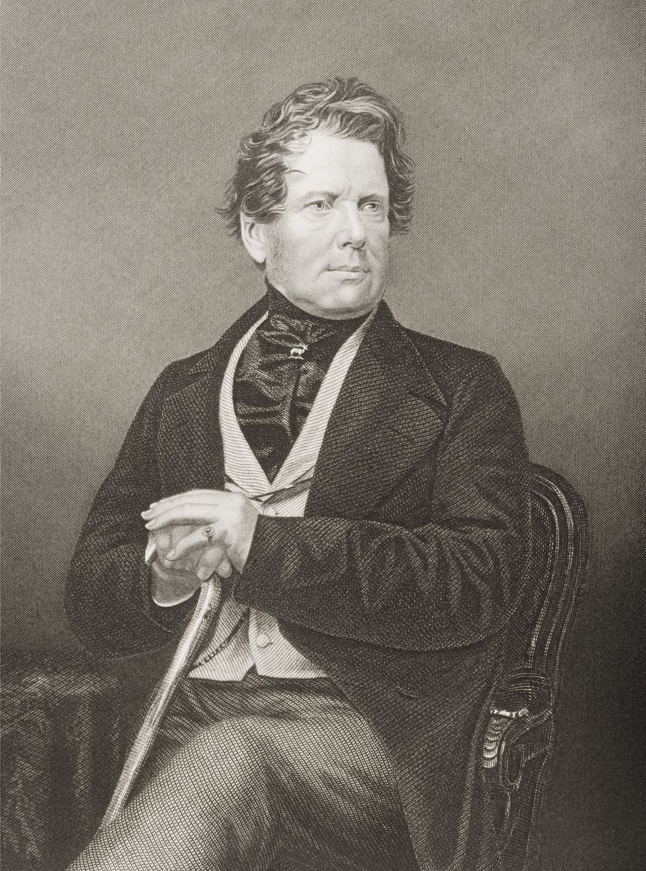 Fox Maule Ramsay (1801-74) 11. Dalhousie Kontu ve 2. Lord Panmure, D.J. The Drawing-Room of Eminent Personages, Cilt 2, Londra, 1860