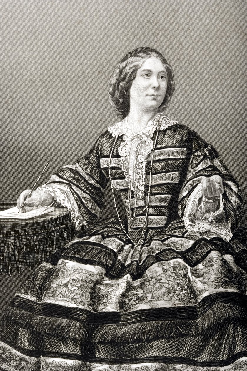 Bayan Amy Sedgwick (1830-97), D.J. 1860
