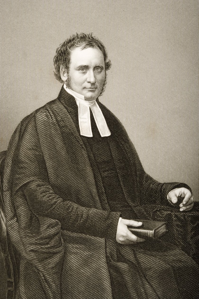 Robert Bickersteth (1816-84) engraved by D.J. Pound from a photograph, from 