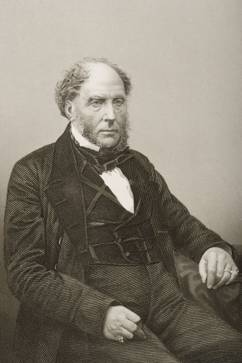 Sir Archibald Alison (1792-1867) engraved by D.J. Pound from a photograph, from 