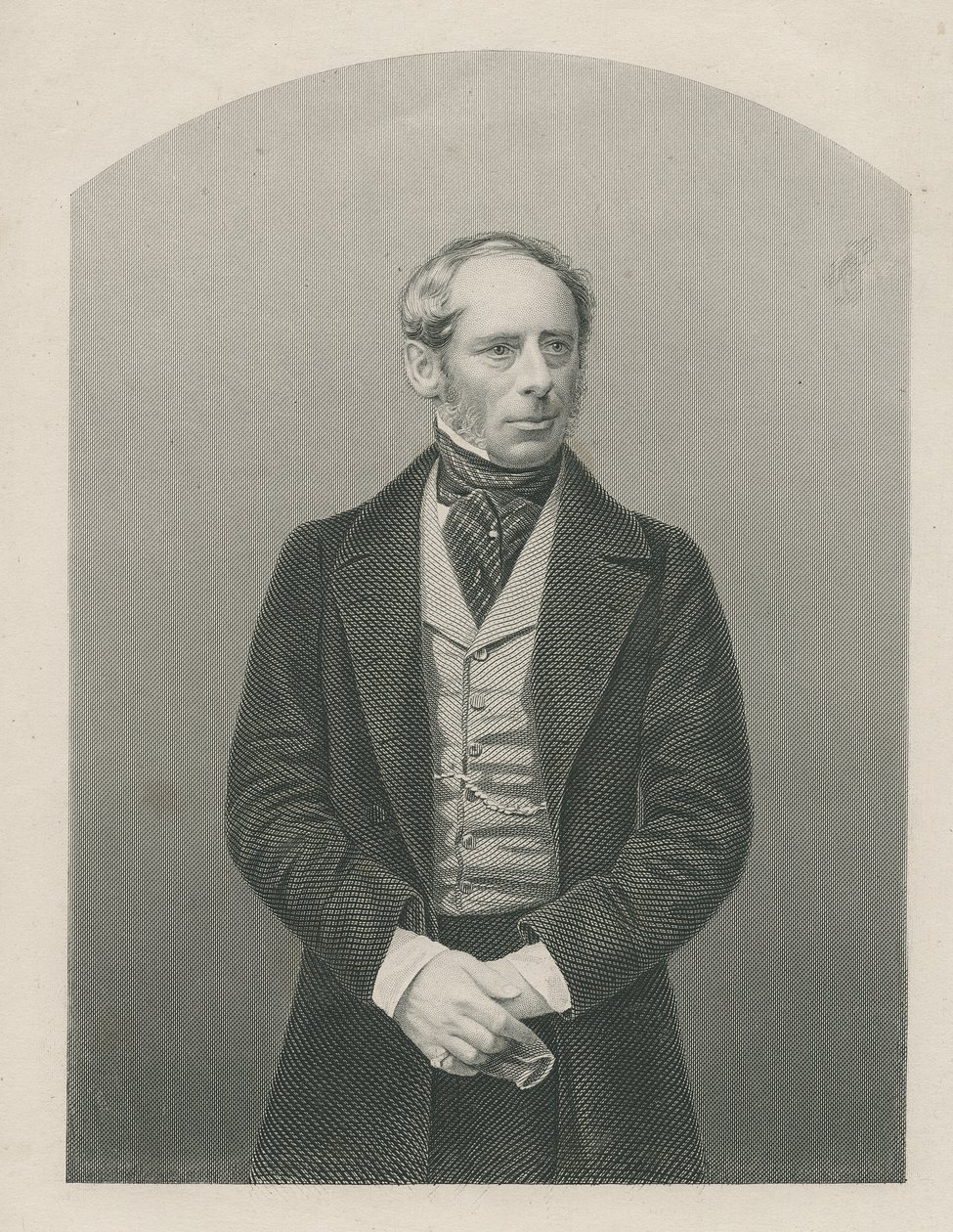 Sir John Somerset Pakington, D.J. Bir fotoğraftan pound, 