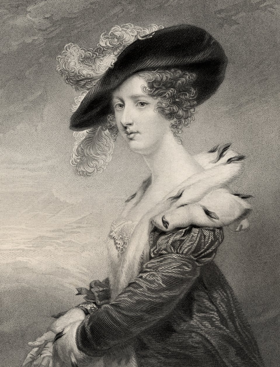 Georgiana (Howard), Leydi Dover by John Jackson