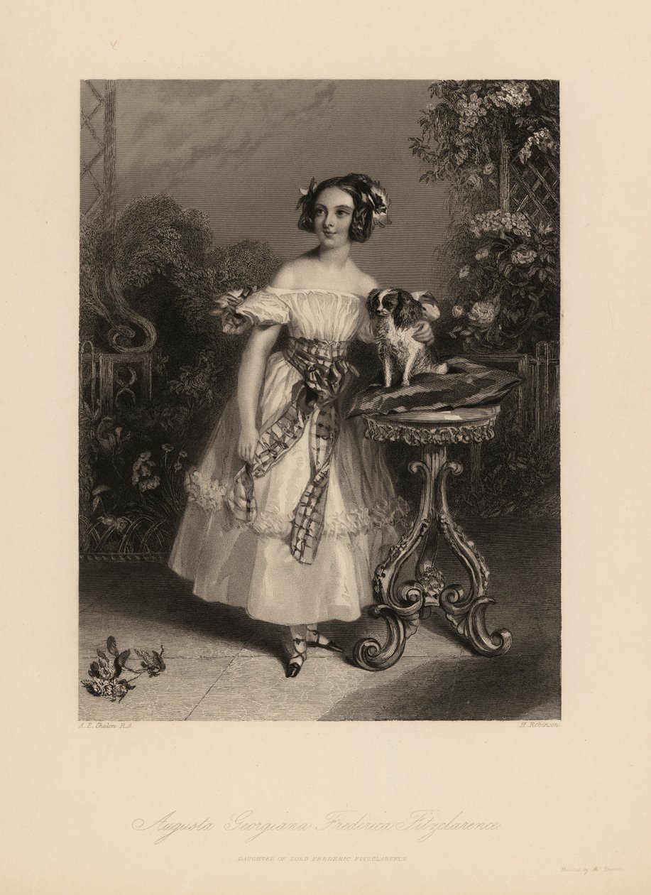 Augusta Georgina Frederica Fitzclarence, Kral IV. William
