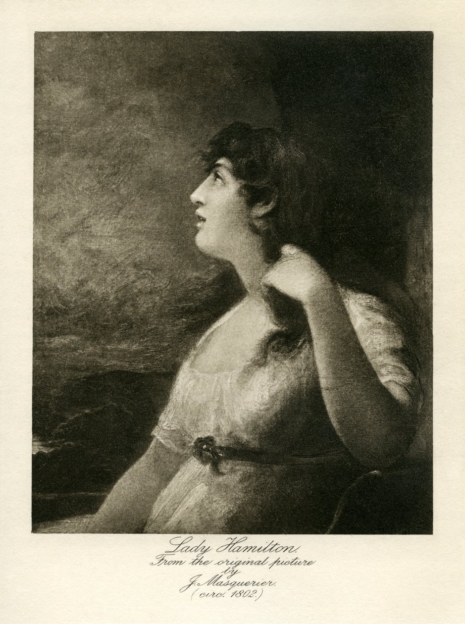 Emma Leydi Hamilton by John James Masquerier