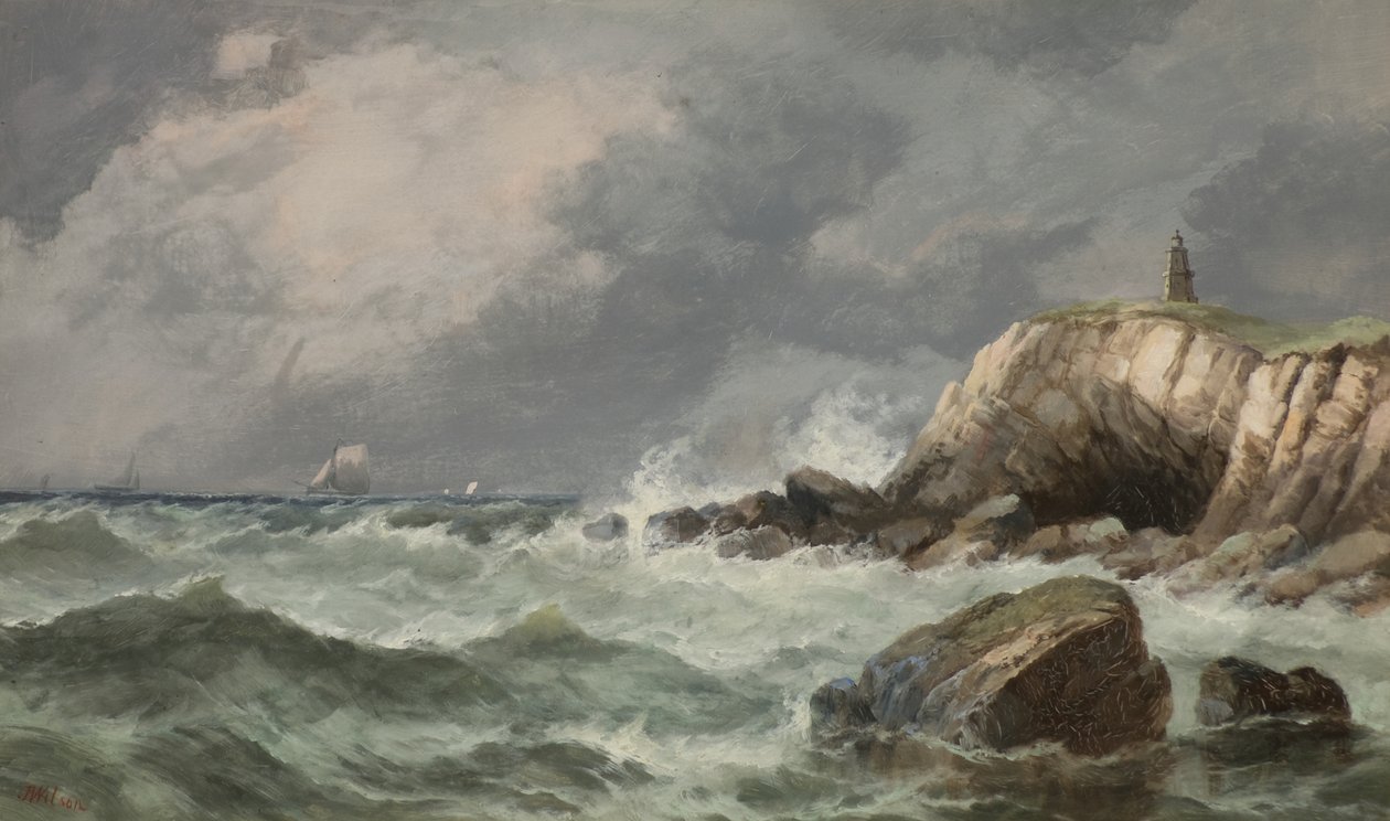 Mumbles, Swansea Körfezi by John James Wilson