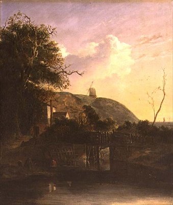 Harwich yakınlarında bir manzara by John and John Berney Crome