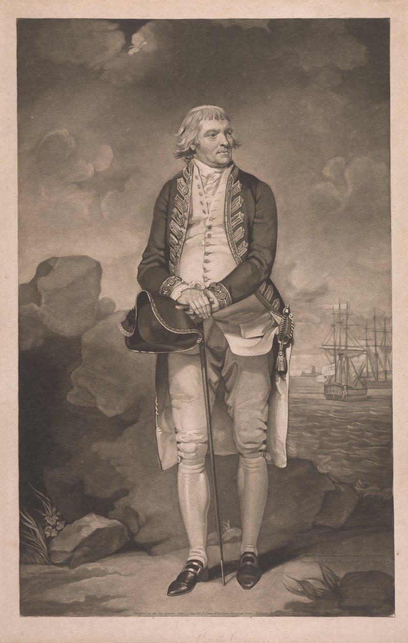 Amiral Edward Vernon by John Jones