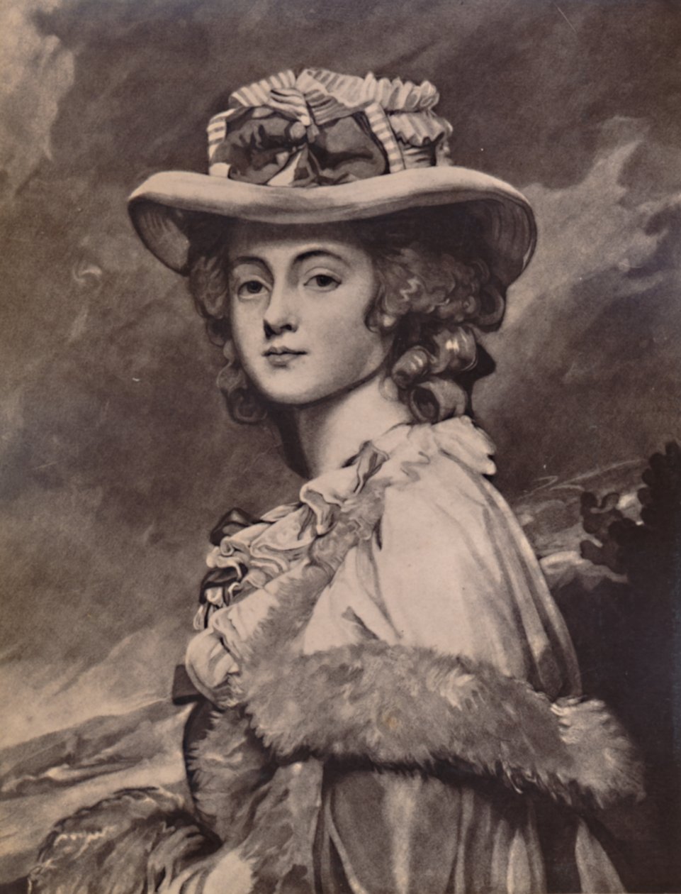 Charlotte Davenport, Bayan Davies Davenport, 18. yüzyılın sonlarında 1894 by John Jones