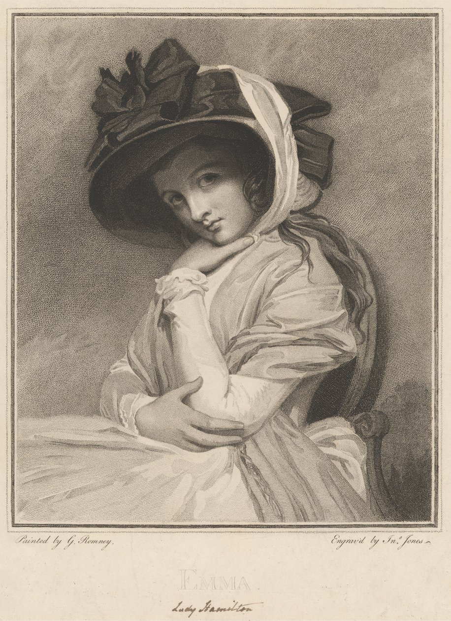 Emma, Leydi Hamilton by John Jones