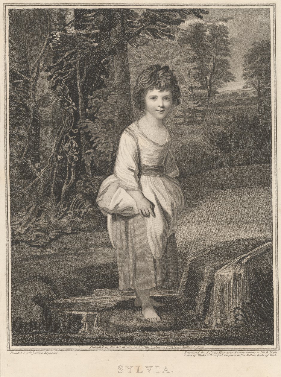 Leydi Gertrude Fitzpatrick Sylvia olarak by John Jones
