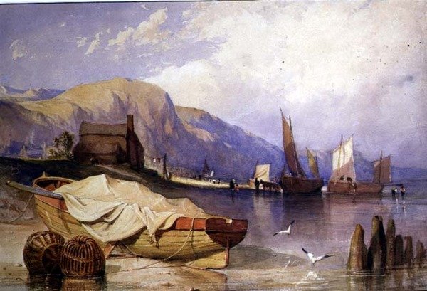 sahil sahnesi by John Joseph Cotman