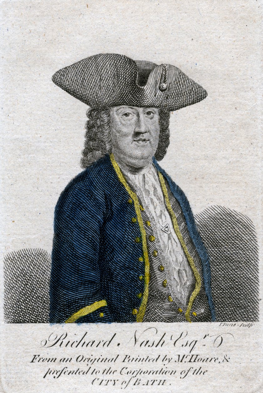 Richard Beau Nash, İngiliz züppe, 18. yüzyıl. by John June