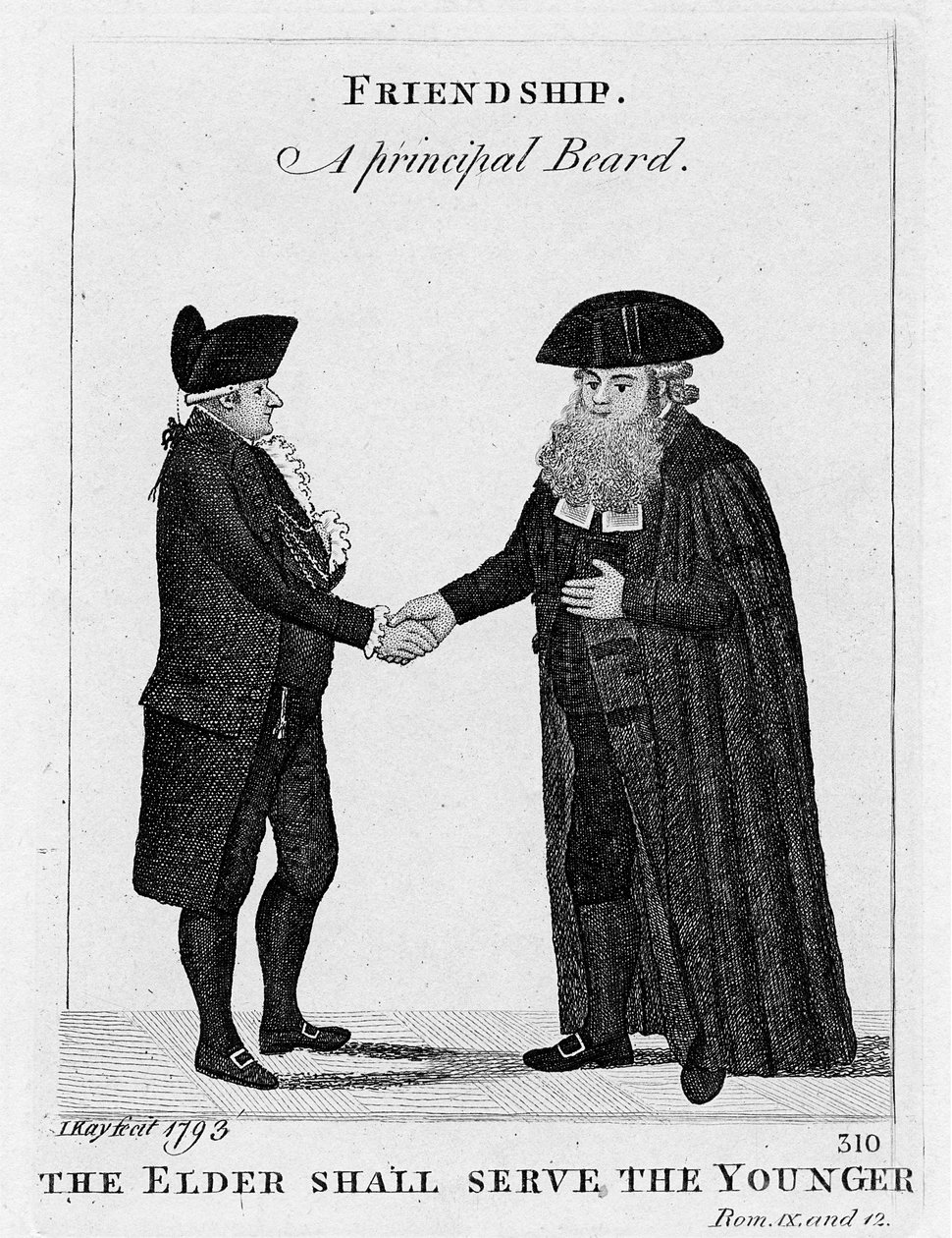 Arkadaşlık - Bir Asıl Sakal 1793 by John Kay