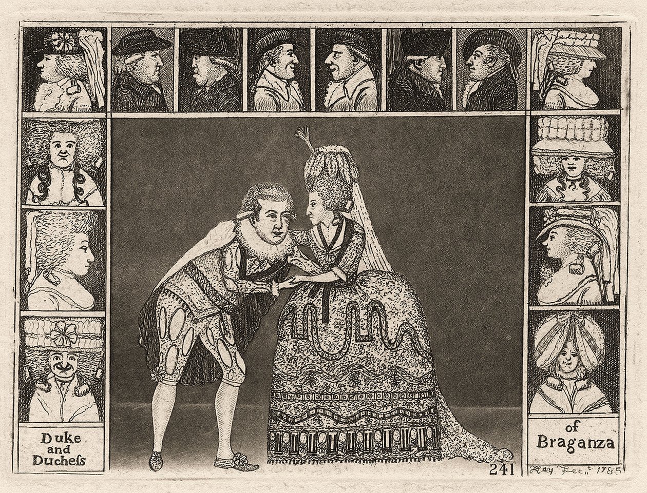 Mary Ann Yates ve Laurence, Bragança