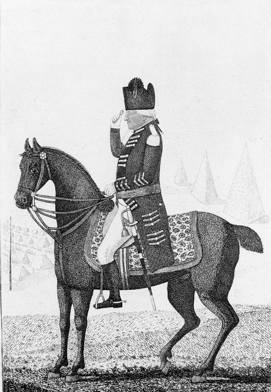 Ralph Abercromby 1734-1801, İskoç generali, 1801 by John Kay