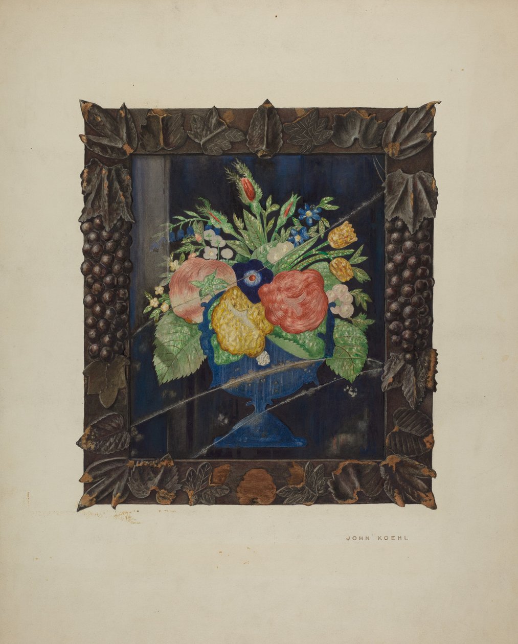 Kalay Folyo Natürmort ve Çerçeve, c. 1941. by John Koehl