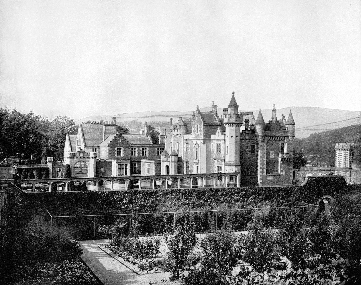 Abbotsford, İskoçya, 1893. by John L. Stoddard
