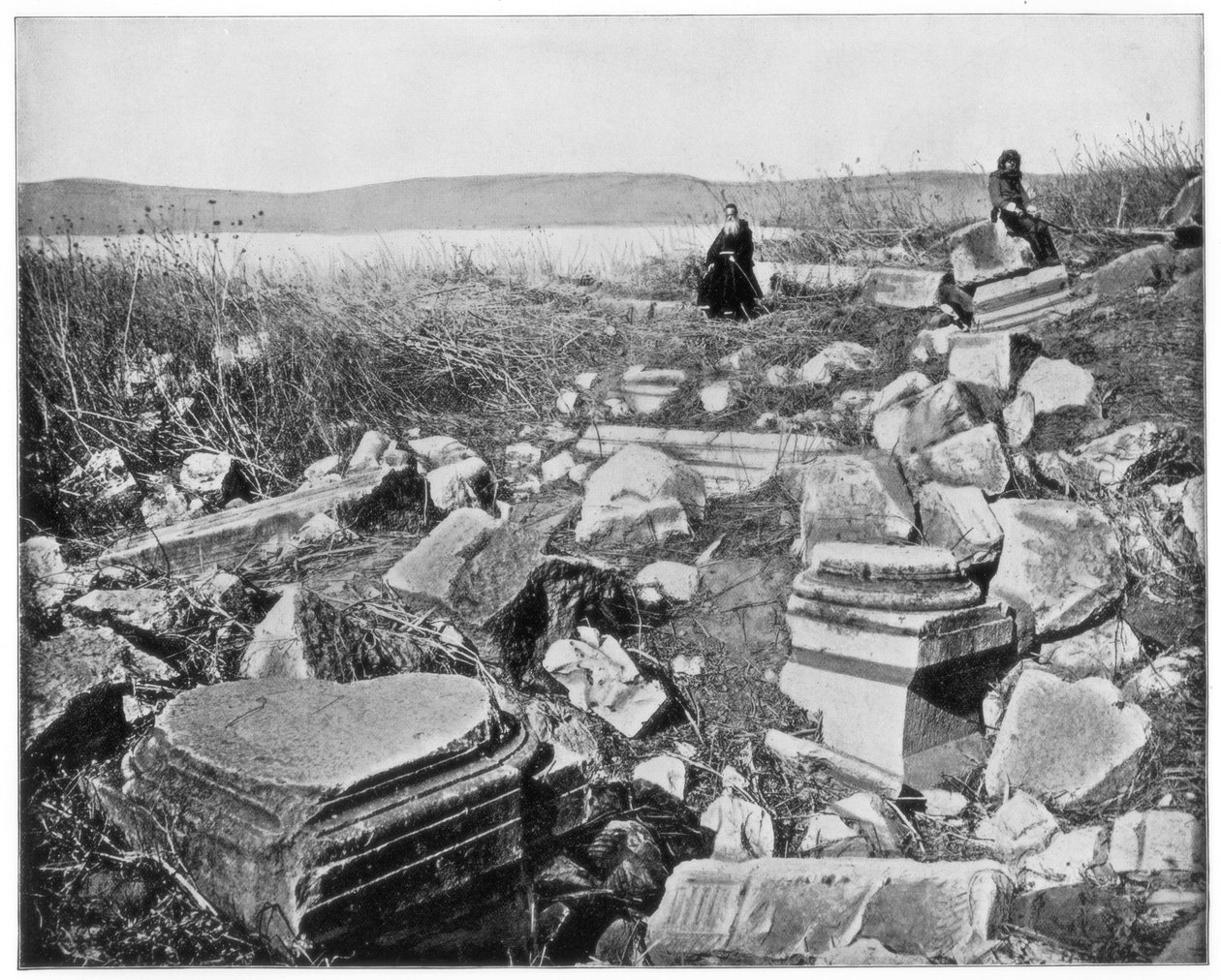 Capernaum, Celile, Filistin, 19. yüzyıl sonu by John L. Stoddard