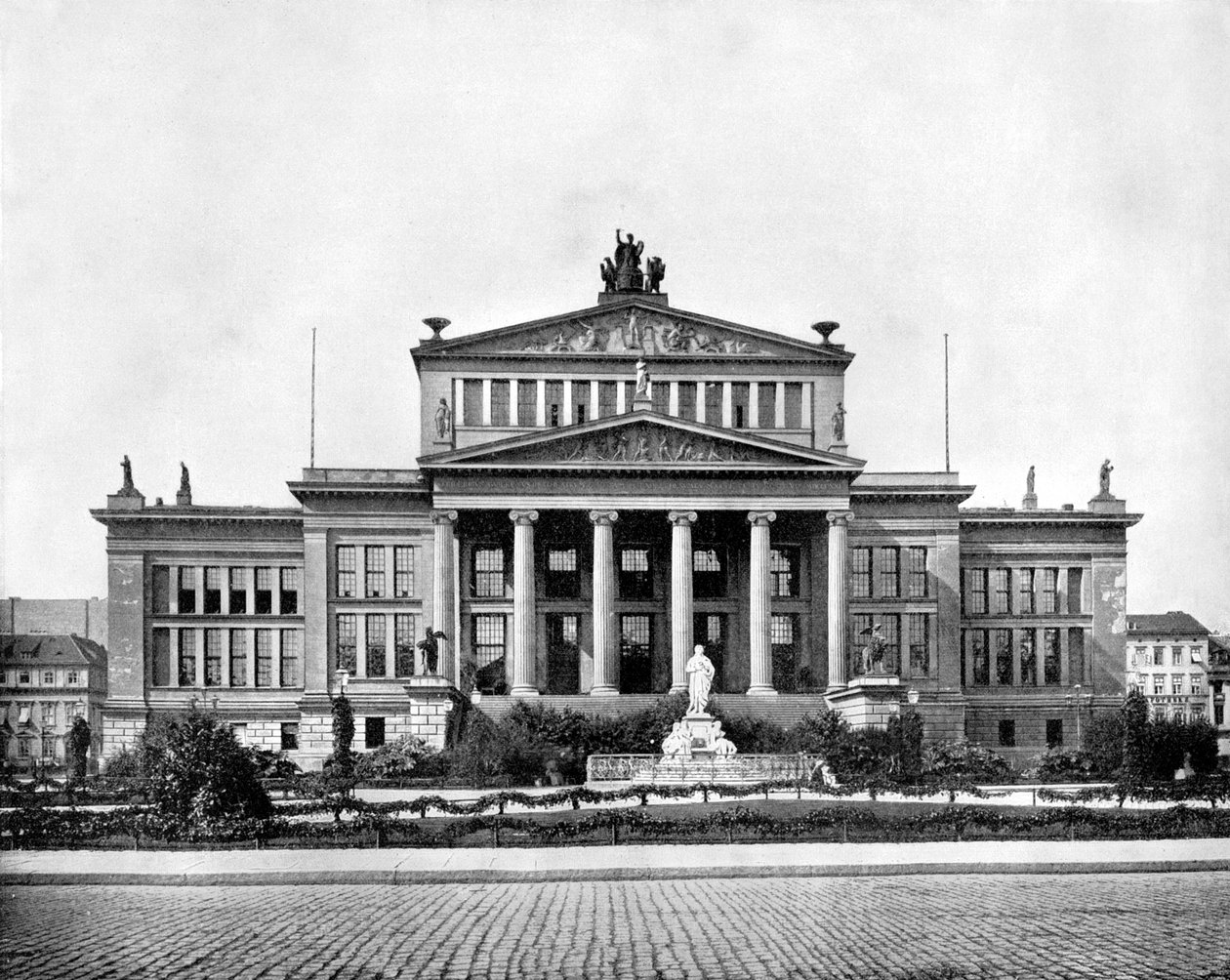 Komedi Tiyatrosu, Schiller Platz, Berlin, 1893. by John L. Stoddard