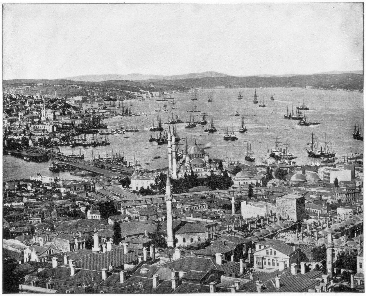 Konstantinopolis ve Boğaziçi, Türkiye, 19. yüzyılın sonlarında. by John L. Stoddard