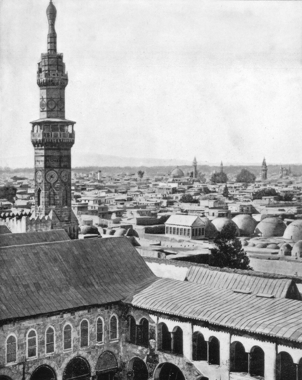 Şam, Suriye, 19. yüzyıl sonu by John L. Stoddard