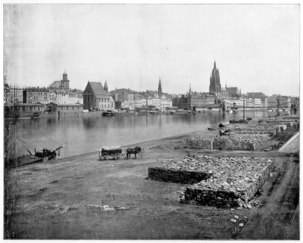 Frankfurt, Almanya, 19. yüzyılın sonlarında by John L. Stoddard