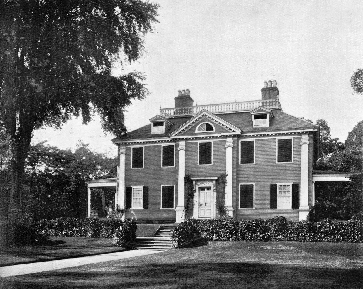 Longfellows House, Cambridge, Massachusetts, ABD, 1893. by John L. Stoddard