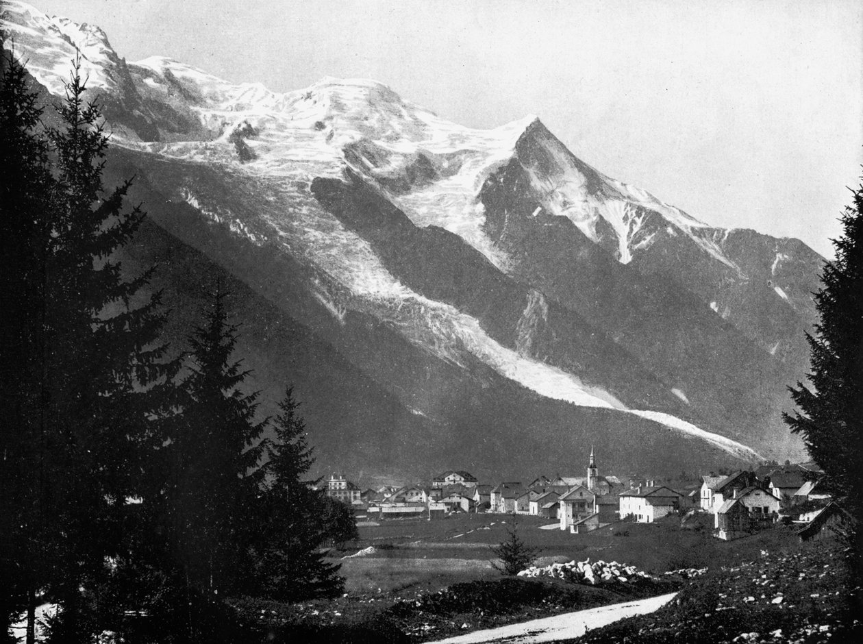 Mont Blanc, İsviçre, 1893. by John L. Stoddard