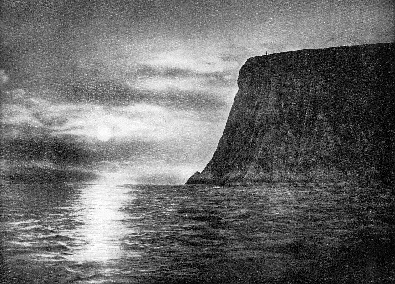 Kuzey Burnu, Norveç, 1893. by John L. Stoddard