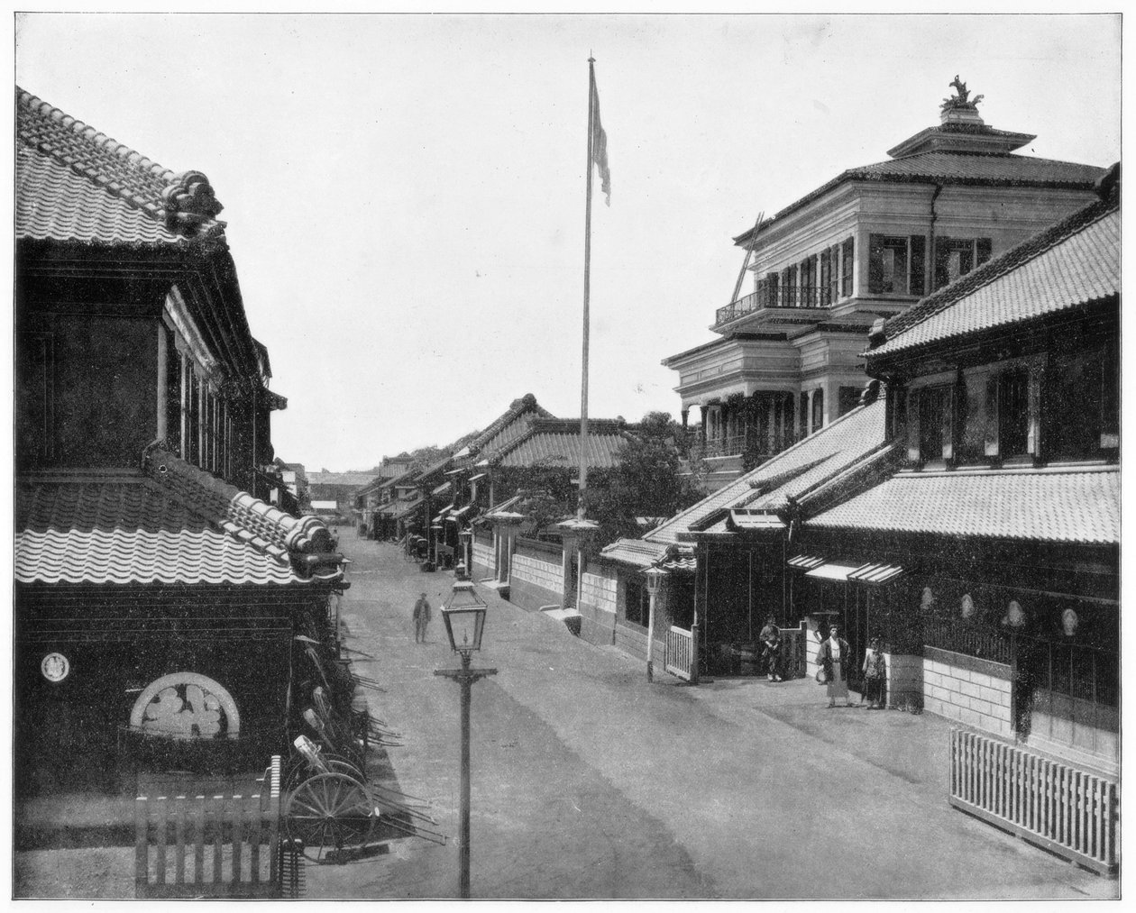 19. yüzyılın sonlarında Tokyo, Japonya