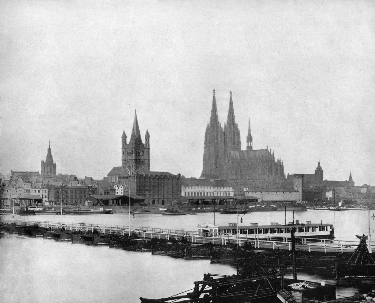 Ren Nehri, Köln, Almanya, 1893. by John L. Stoddard